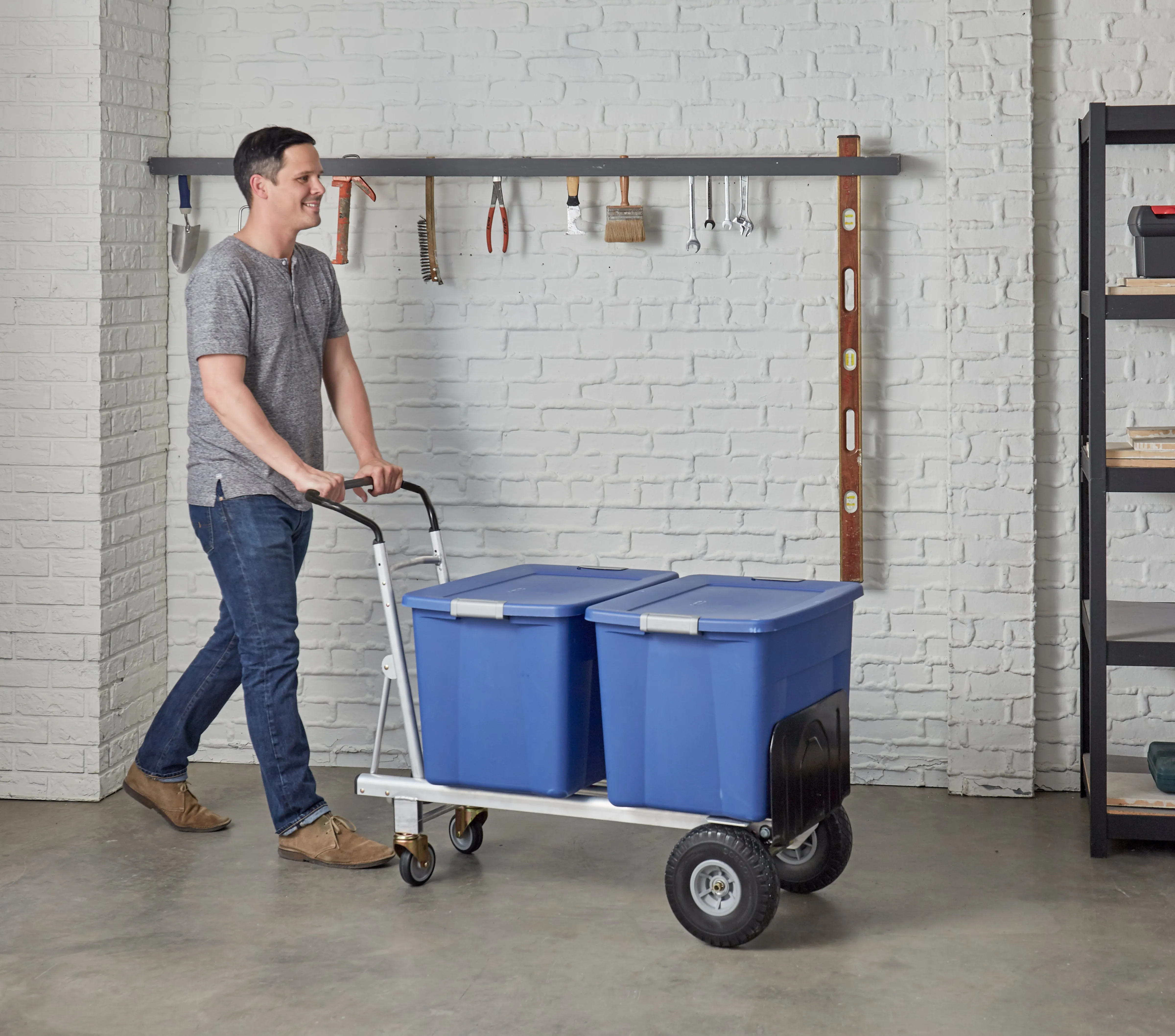 2-in-1 Hybrid Handtruck