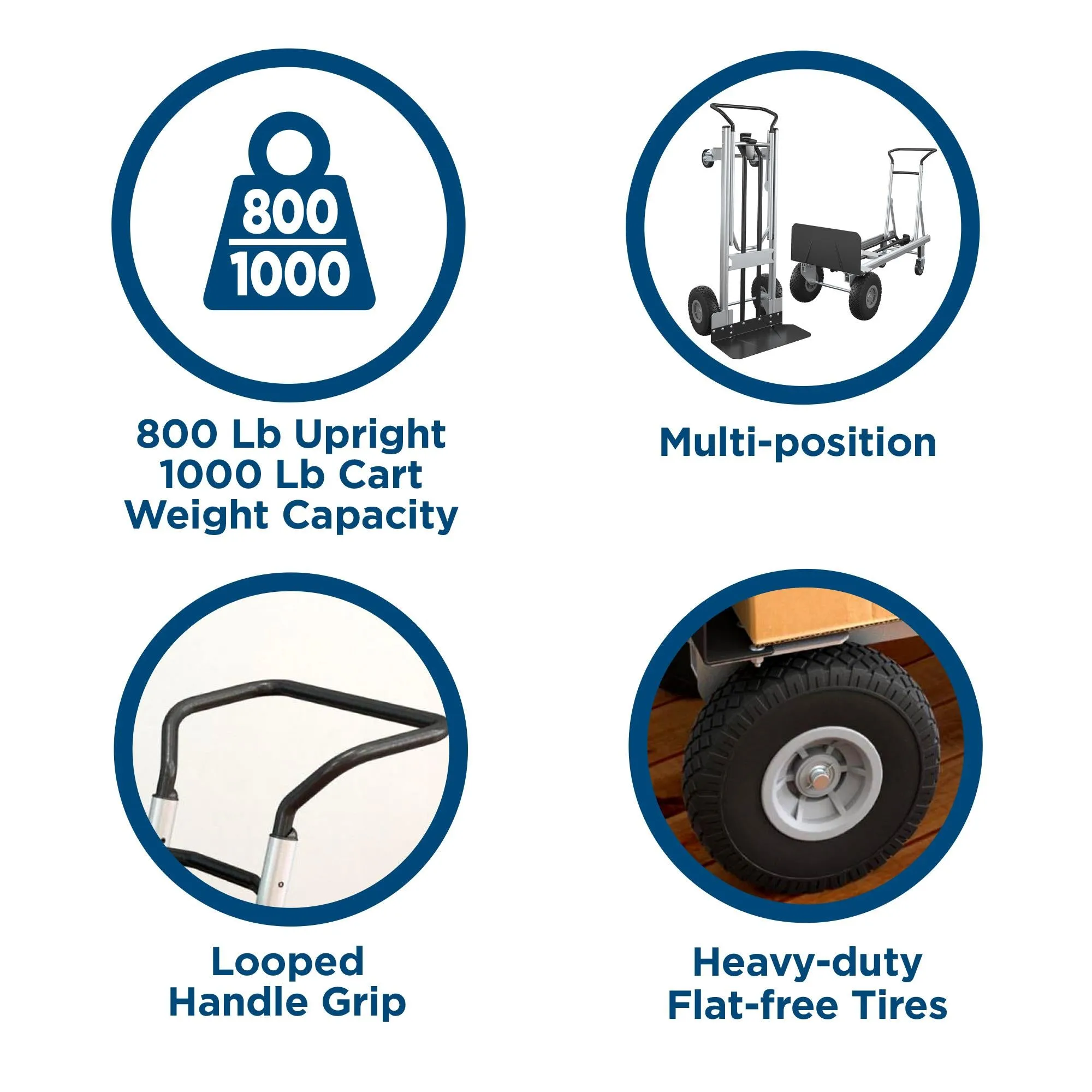 2-in-1 Hybrid Handtruck