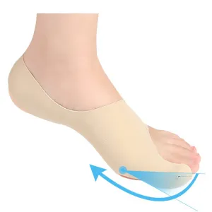 2 Pairs Bunion Splint Bunion Corrector, Bunion Socks for Hallux Valgus Bunion Pain Relief, Corrector Bunion for Sport - Big Toe Straightener(S) S
