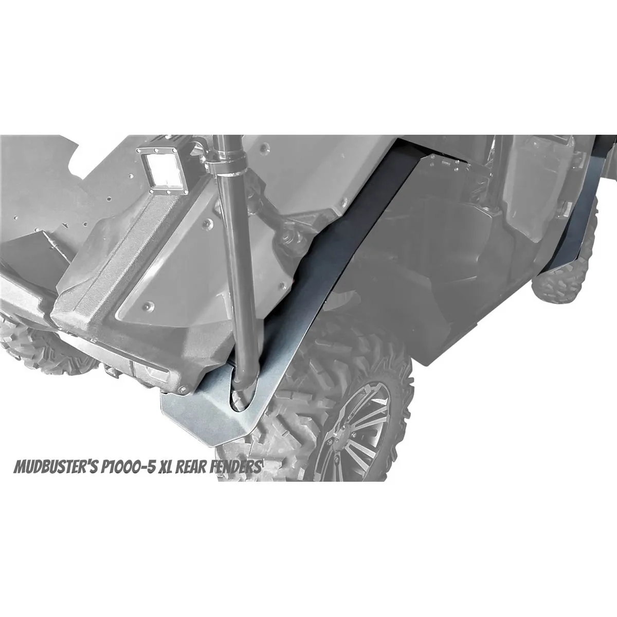 2016-2024 Honda Pioneer 1000-5 Fender Flares (5 Seat)