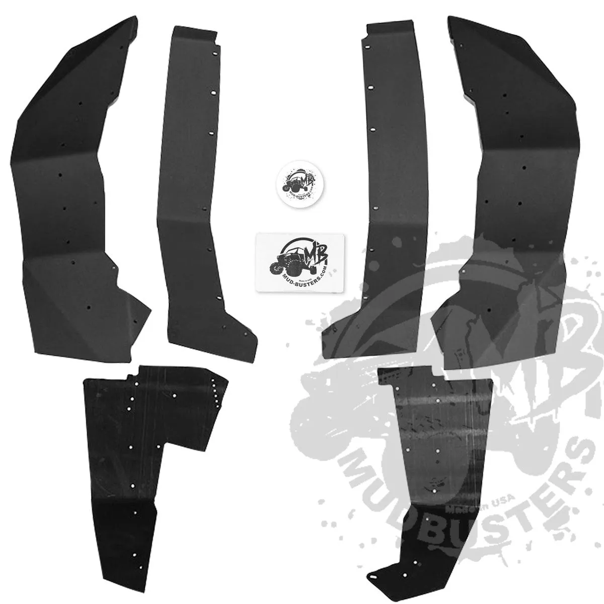 2021-2025 Can-Am Commander Ultra Max Coverage Fender Flares