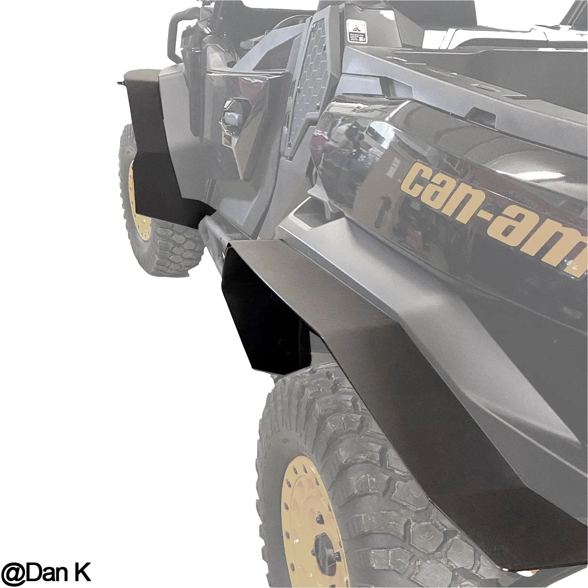 2021-2025 Can-Am Commander Ultra Max Coverage Fender Flares