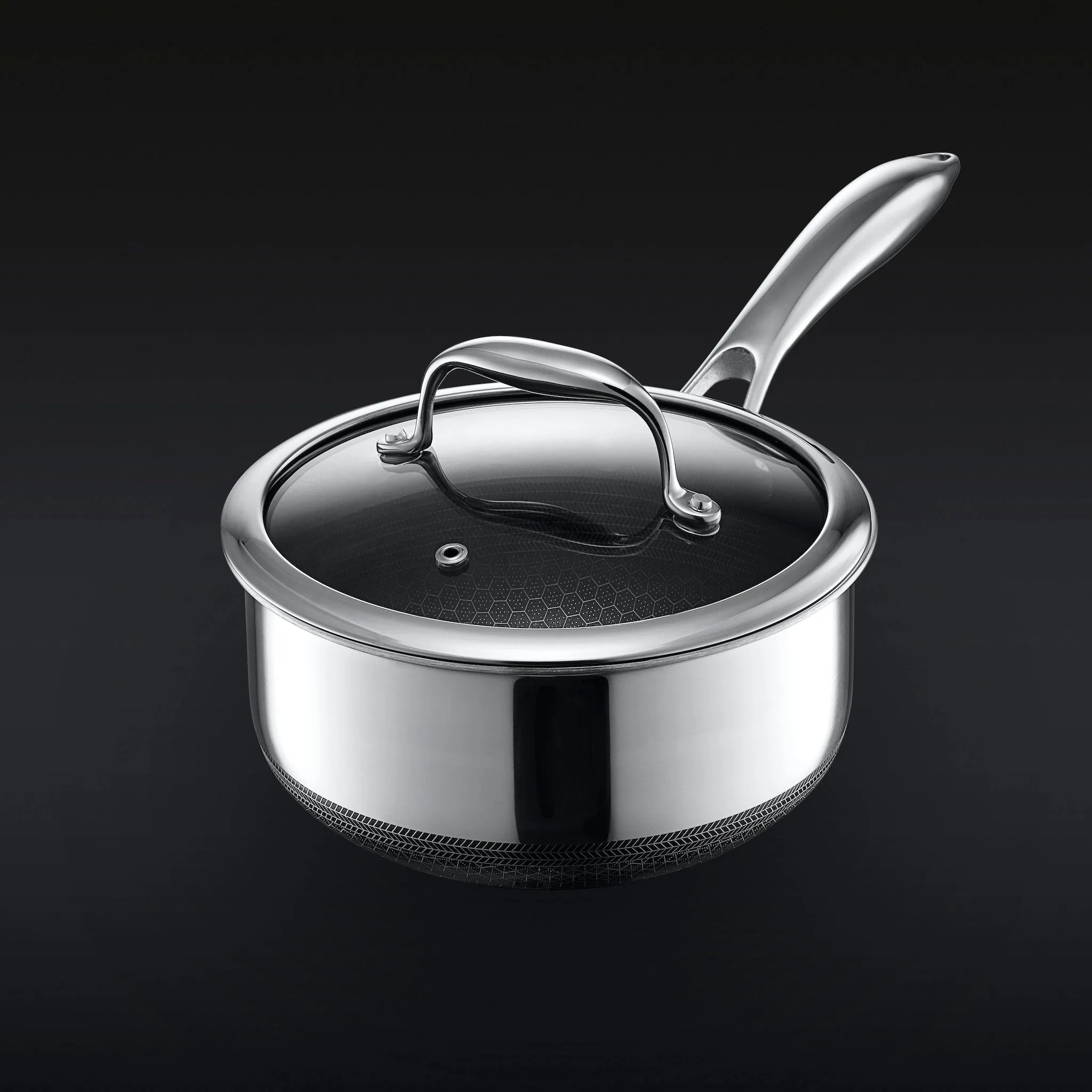 25 cm Hybrid Pan & 2 Litre Pot with Lids Set