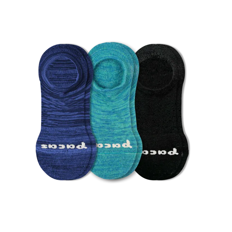 3 Pack - Women's No Show Socks