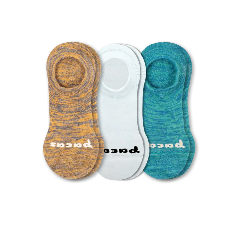 3 Pack - Women's No Show Socks