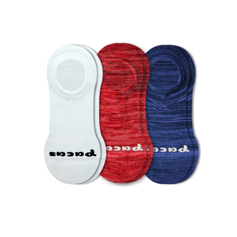 3 Pack - Women's No Show Socks