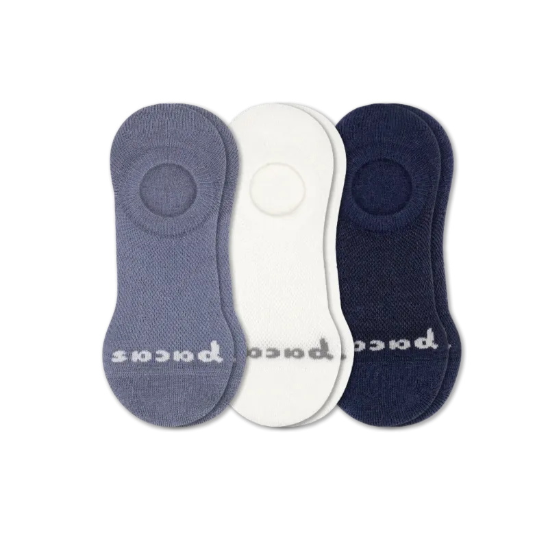 3 Pack - Women's No Show Socks