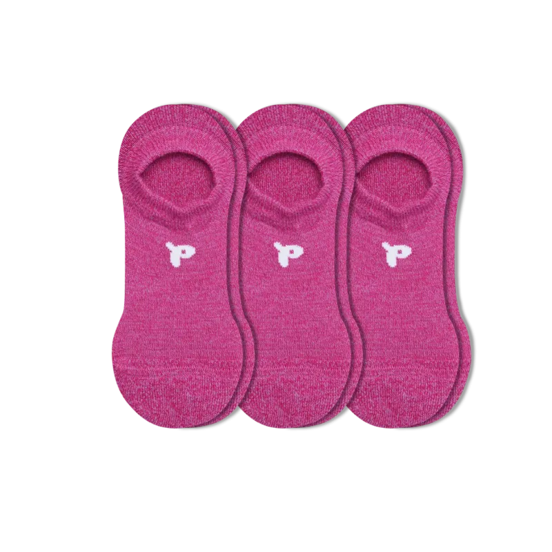 3 Pack - Women's No Show Socks