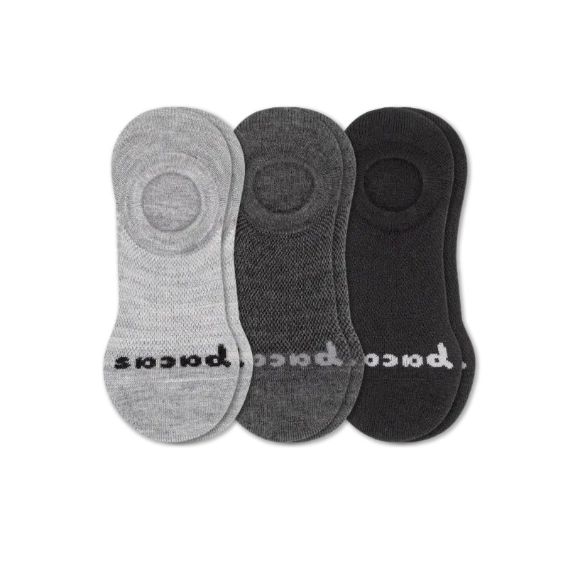 3 Pack - Women's No Show Socks