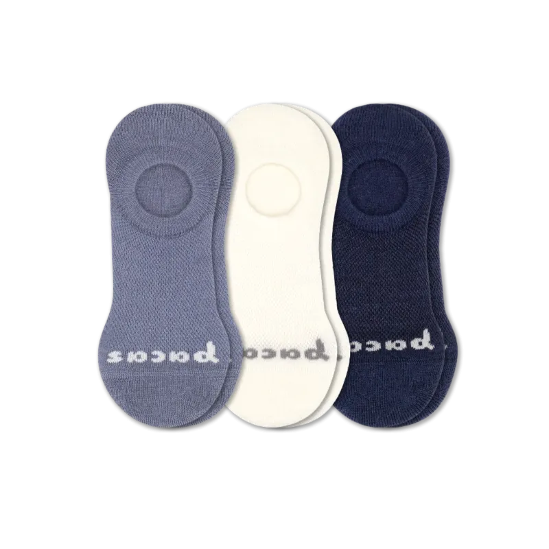 3 Pack - Women's No Show Socks