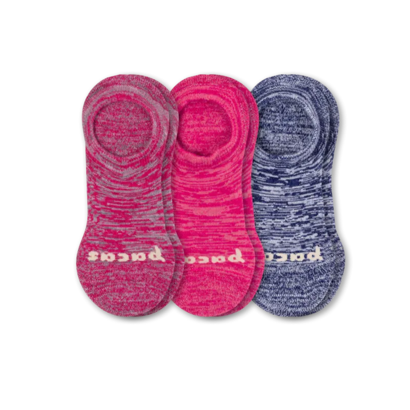 3 Pack - Women's No Show Socks