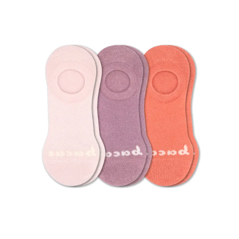 3 Pack - Women's No Show Socks