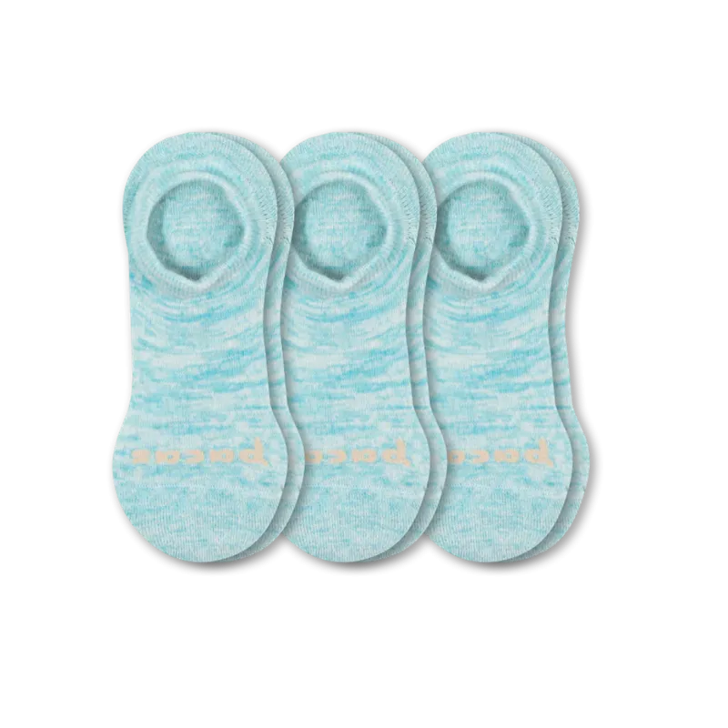 3 Pack - Women's No Show Socks