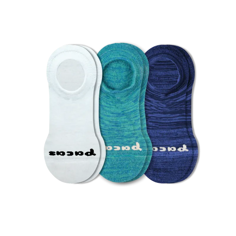 3 Pack - Women's No Show Socks