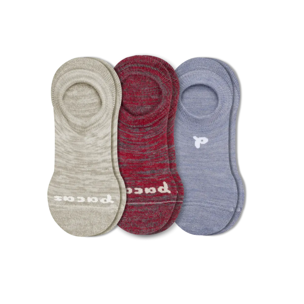 3 Pack - Women's No Show Socks