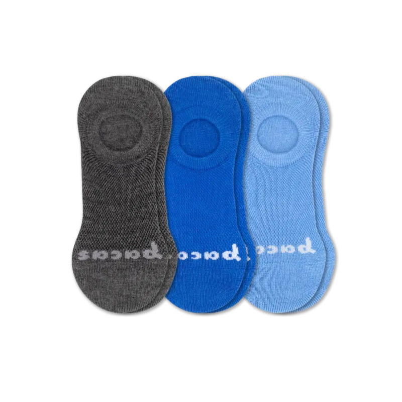 3 Pack - Women's No Show Socks