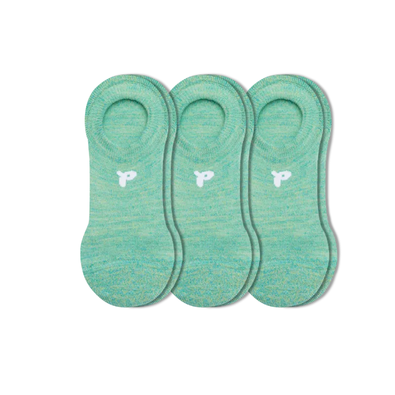 3 Pack - Women's No Show Socks
