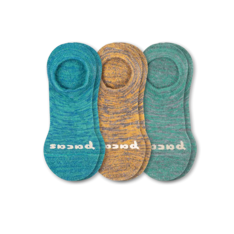 3 Pack - Women's No Show Socks