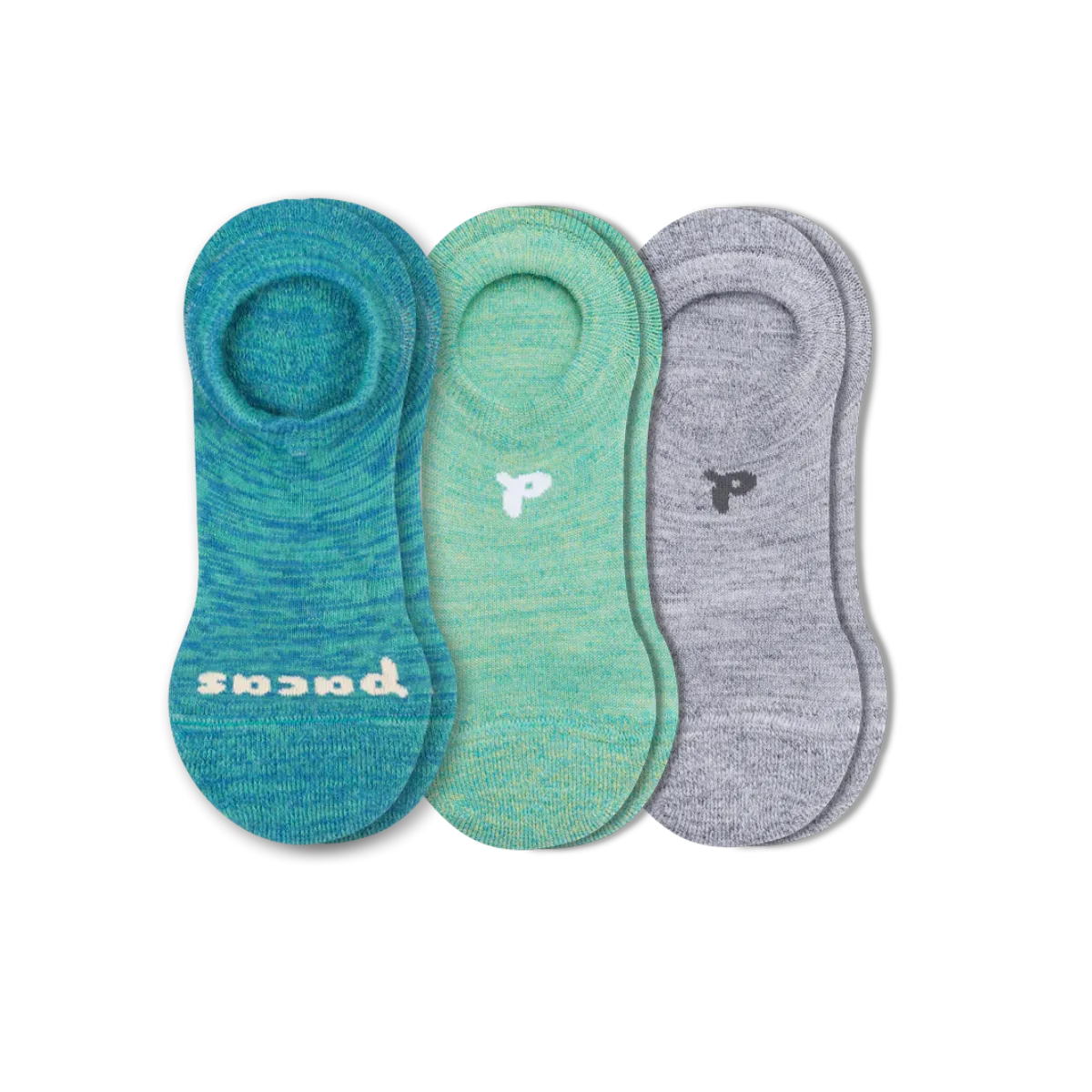 3 Pack - Women's No Show Socks
