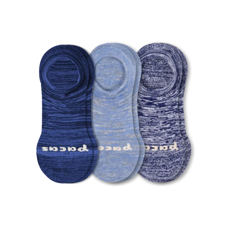 3 Pack - Women's No Show Socks