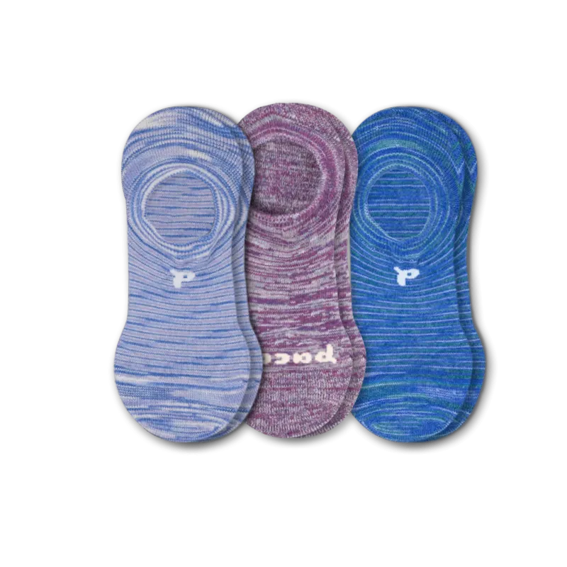 3 Pack - Women's No Show Socks