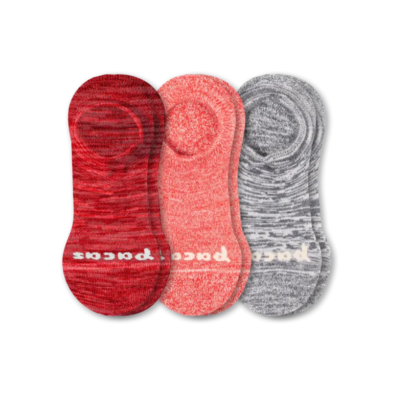 3 Pack - Women's No Show Socks