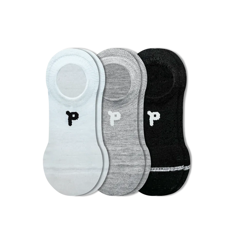 3 Pack - Women's No Show Socks