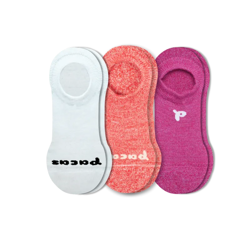 3 Pack - Women's No Show Socks