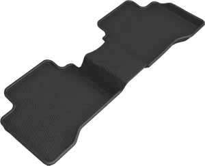 3D MAXpider 21-22 Hyundai Elantra Hybrid Kagu 2nd Row Floormat - Black (3Pcs)