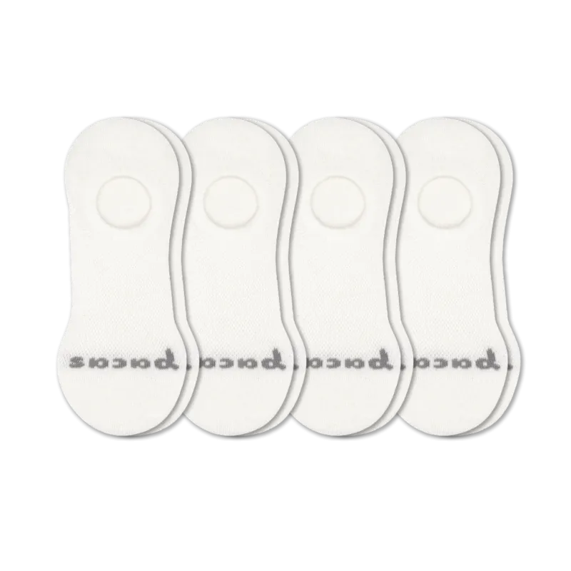 4 Pack - Women's No Show Socks