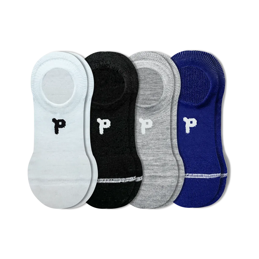 4 Pack - Women's No Show Socks