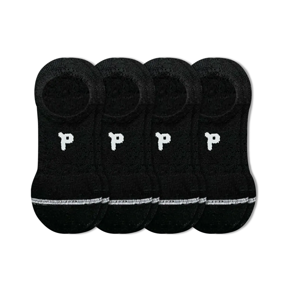 4 Pack - Women's No Show Socks