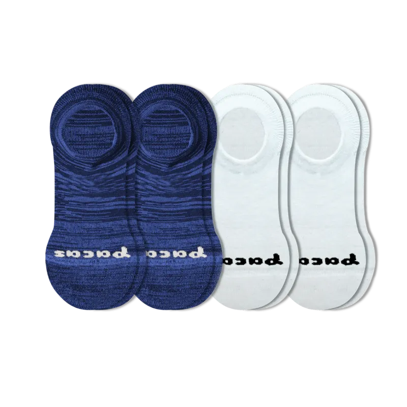 4 Pack - Women's No Show Socks