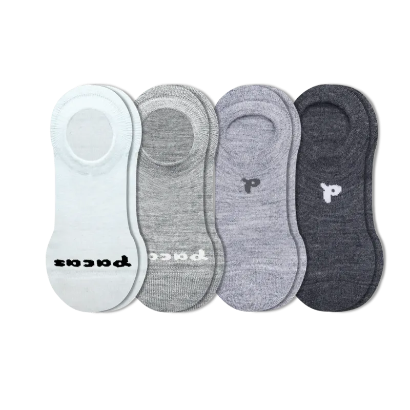4 Pack - Women's No Show Socks