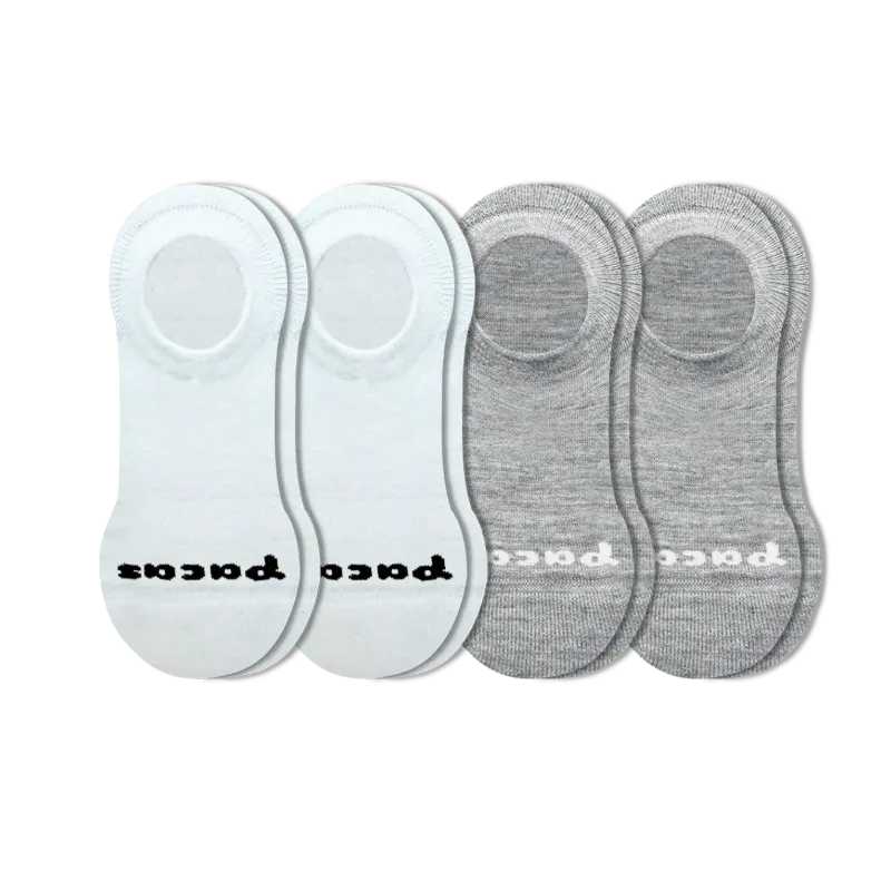 4 Pack - Women's No Show Socks