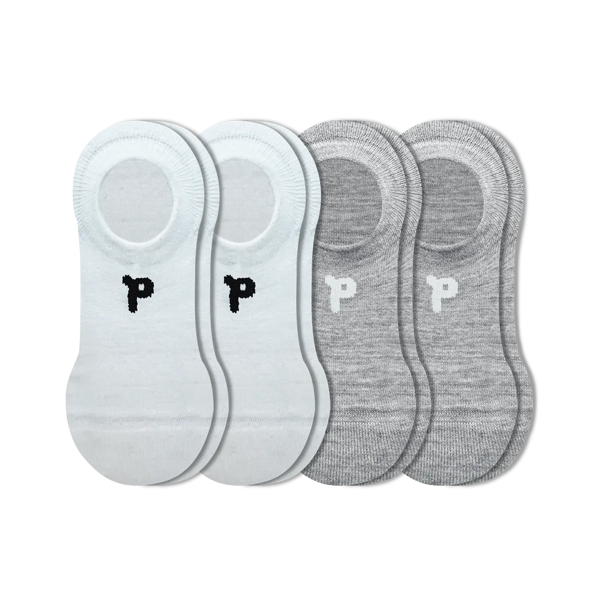 4 Pack - Women's No Show Socks
