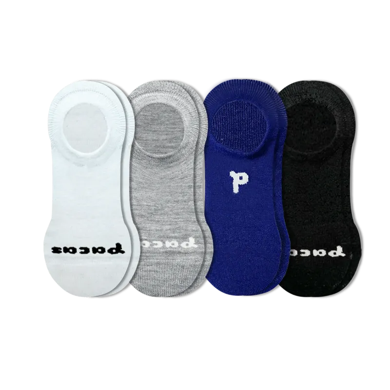 4 Pack - Women's No Show Socks