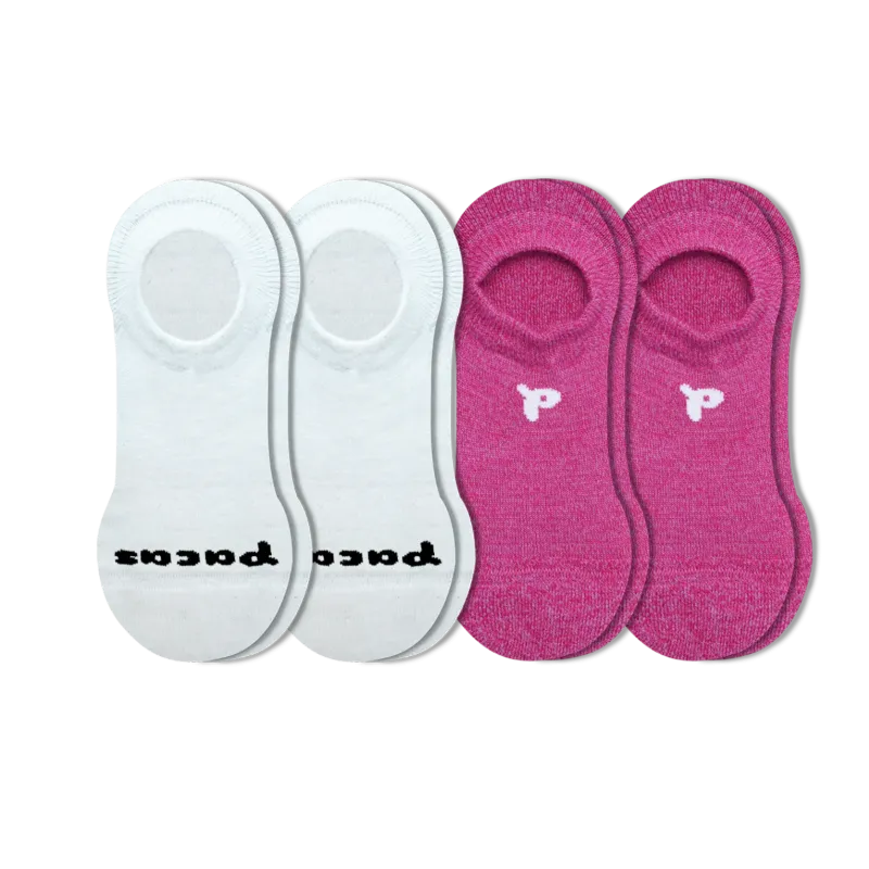 4 Pack - Women's No Show Socks