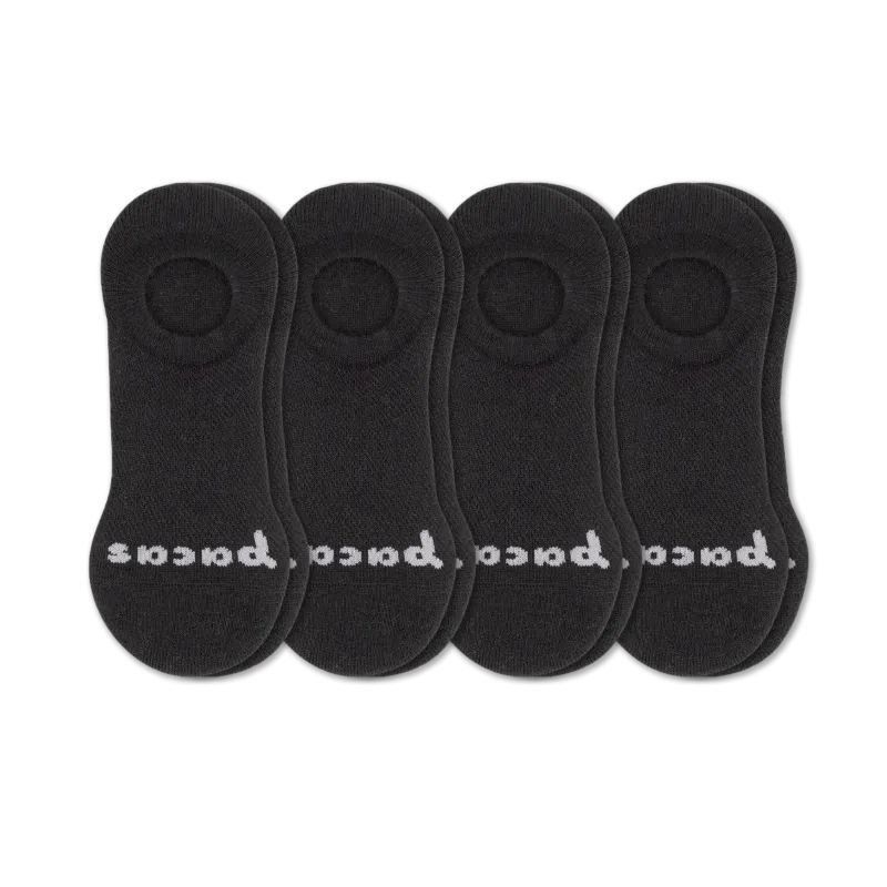 4 Pack - Women's No Show Socks