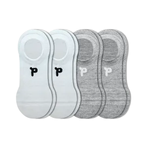 4 Pack - Women's No Show Socks