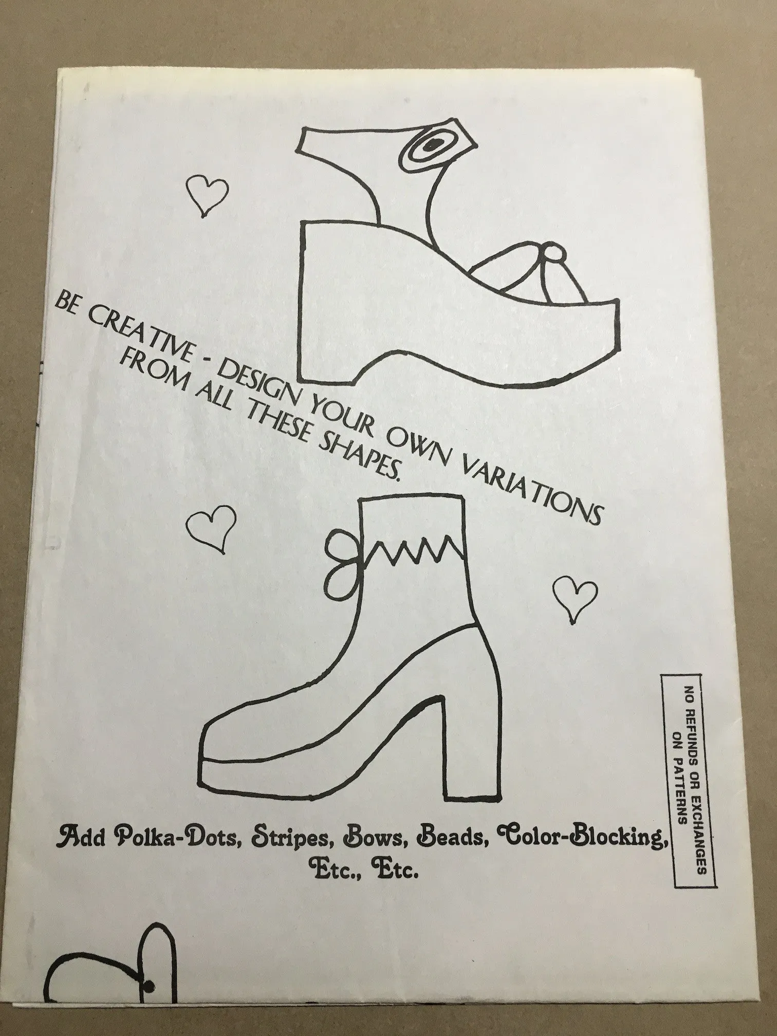 #833 IF THE SHOE FITS