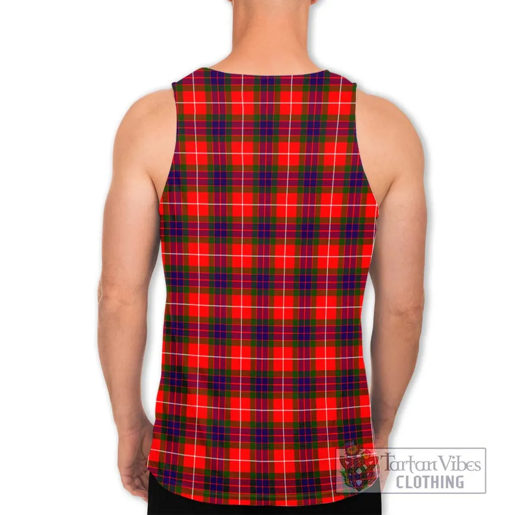 Abernethy Tartan Men's Tank Top with Family Crest DNA In Me Style