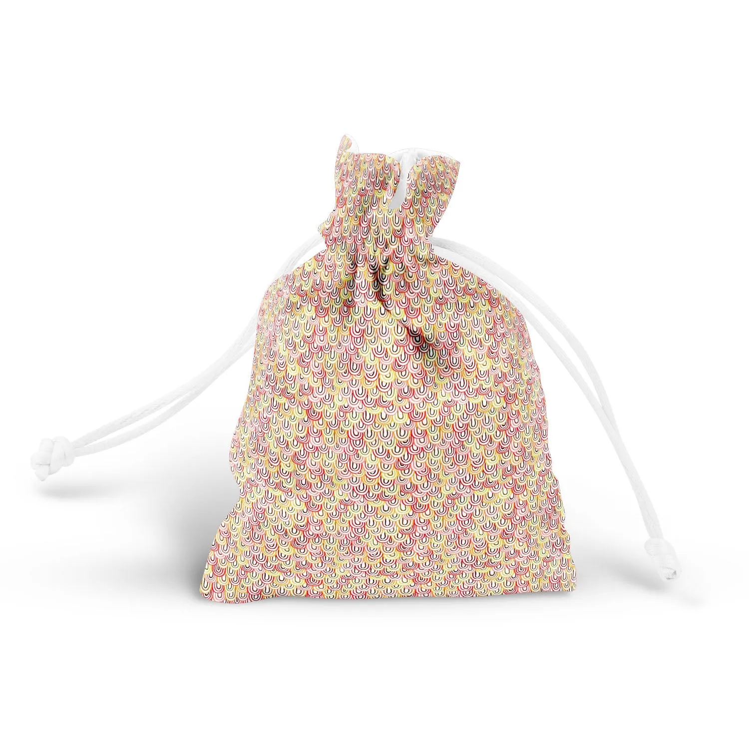Abstract Doodles D1 Pouch Wrist Potli Bag | Bag for Weddings & Casual Parties