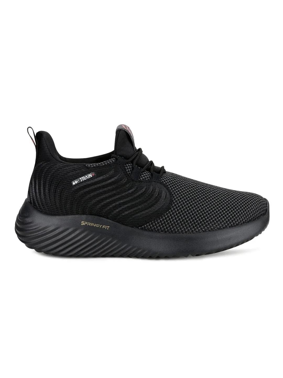 ACTIVE Black Men's Running Shoes