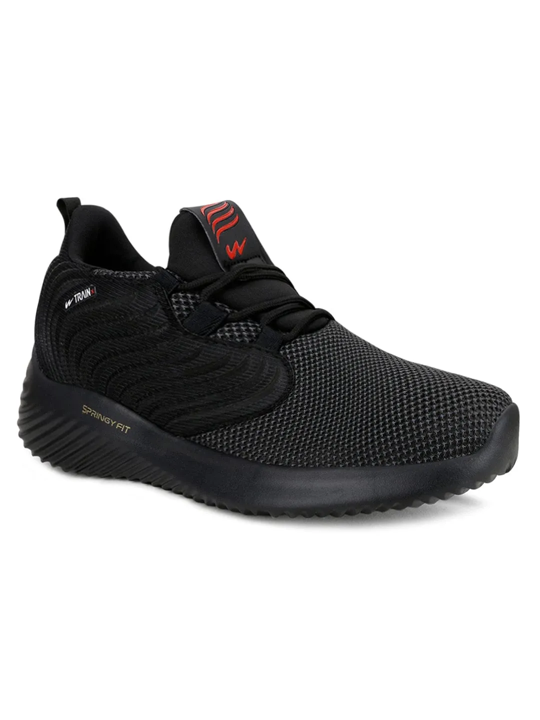 ACTIVE Black Men's Running Shoes