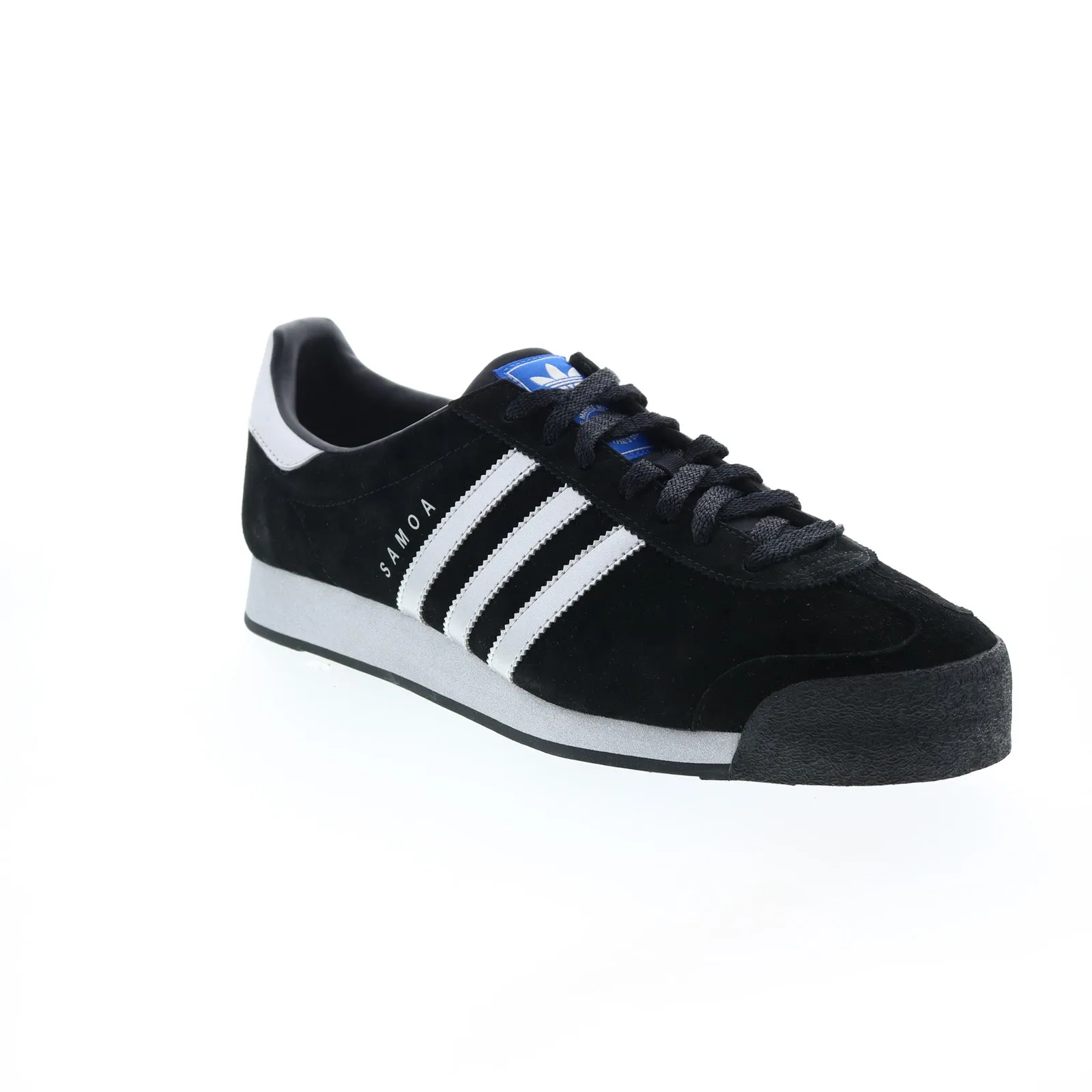 Adidas Samoa F37210 Mens Black Synthetic Lace Up Lifestyle Sneakers Shoes