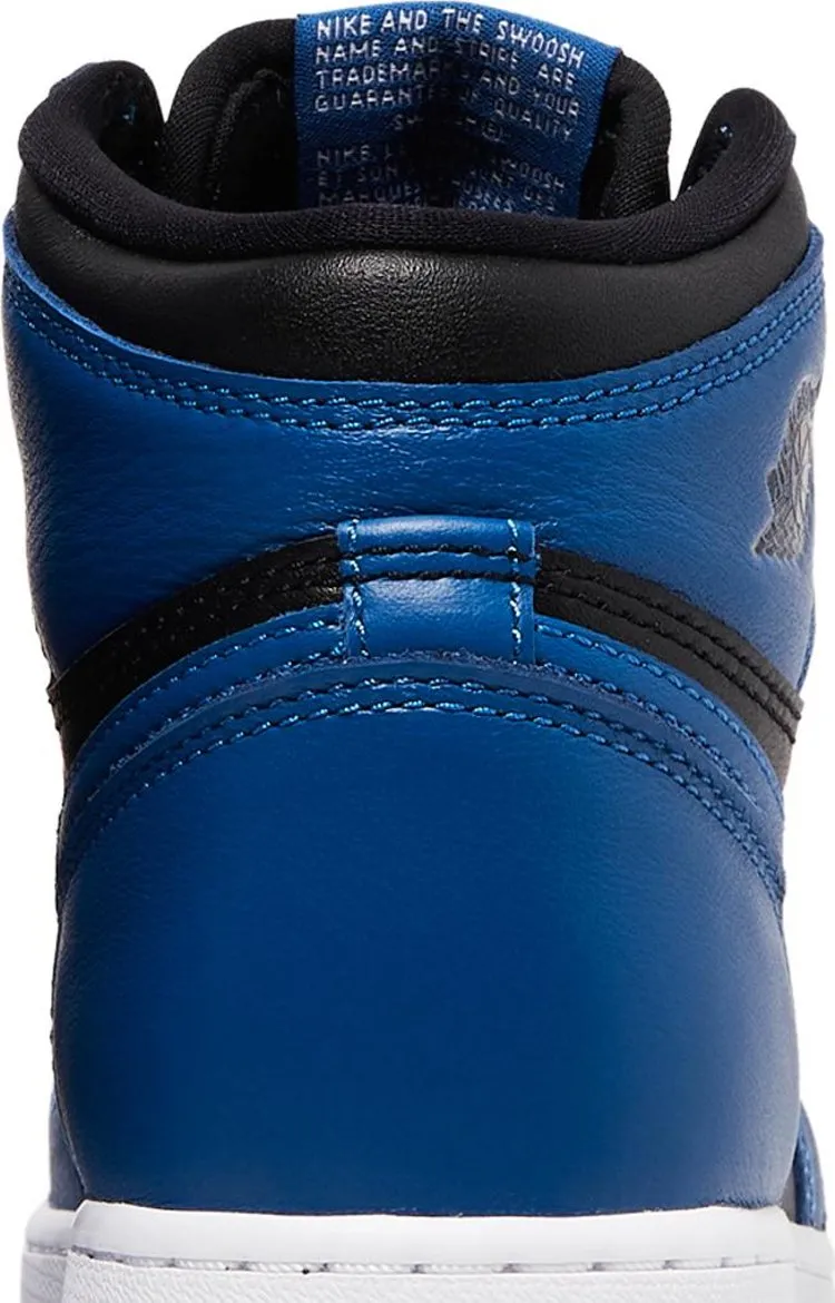 Air Jordan 1 Retro High OG GS Dark Marina Blue sneakers, blue