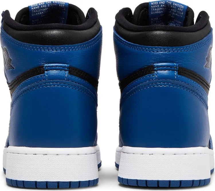 Air Jordan 1 Retro High OG GS Dark Marina Blue sneakers, blue