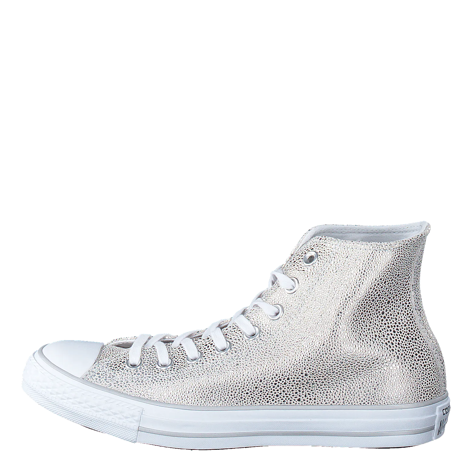 All Star Sting Ray Metallic-Hi Pure Silver/Black/White