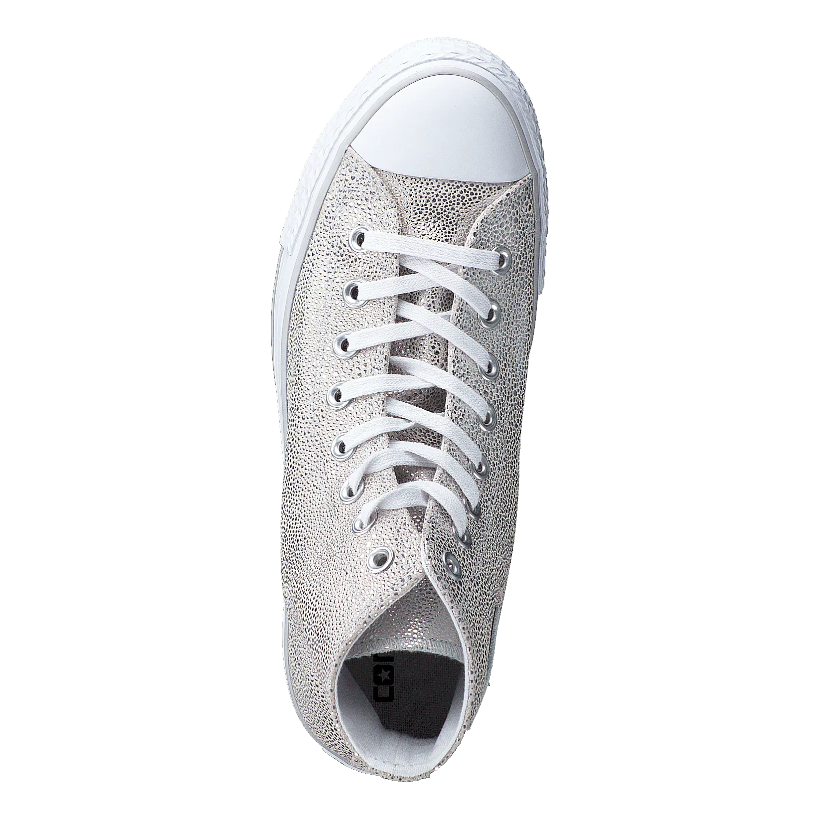 All Star Sting Ray Metallic-Hi Pure Silver/Black/White